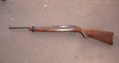 屋外射撃：Ruger-10/22-22cal.semiauto-rifle／ルガー・10/22・22口径・セミオート（ライフル）